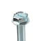 Zoro Select 5/16"-18 x 1 in Slotted Hex Machine Screw, Zinc Plated Steel, 1250 PK 3116MSW - alternate 2